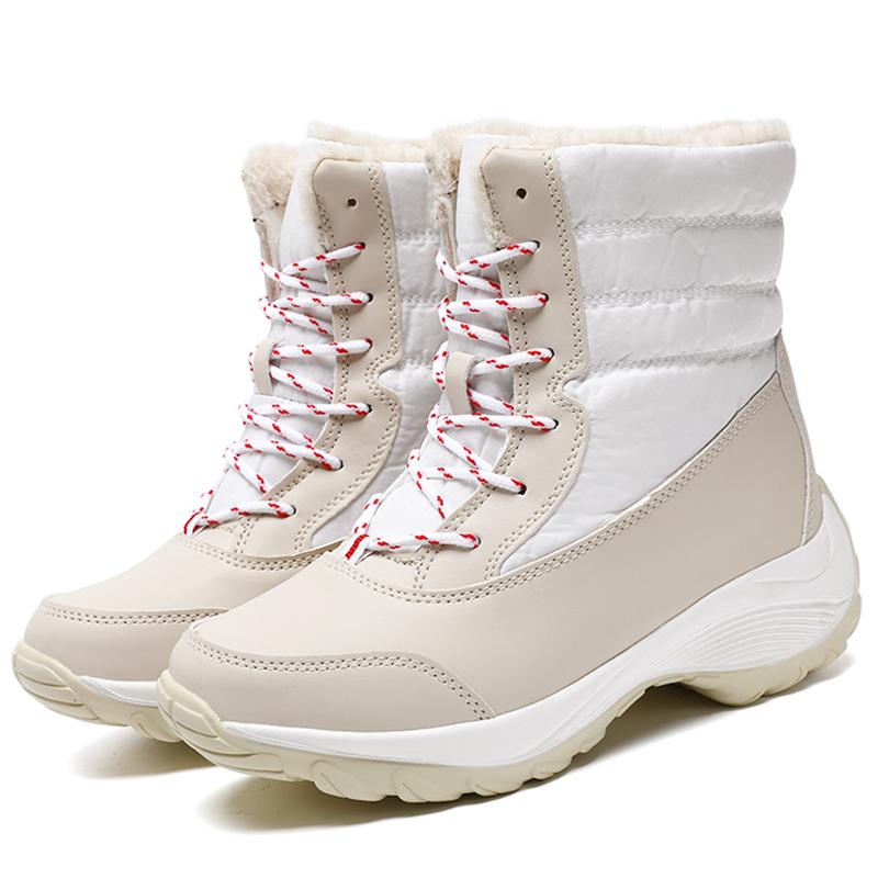Женские сапоги на каблуках Женские зимние сапоги с мехом Теплые ботильоны Зимние ботинки Женские зимние ботинки на платформе Ботинки