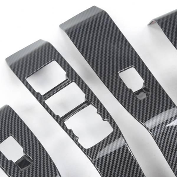 Set of 4 Ford Mustang Mach-E Power Window Panel Stickers: Car Interior Modification Accessories