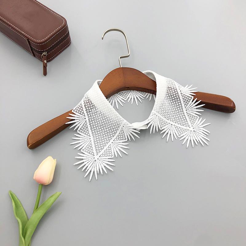 1шт модный поддельный воротник белый вышитый декоративный платок кукольная шея блузка декор