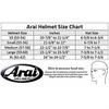 Arai Helmet Parts 5683 RX-7X EP System Interior II-7mm (55-56) [RX-7X INTERIOR PAD EP] (Old Part Number: 5683) 075683