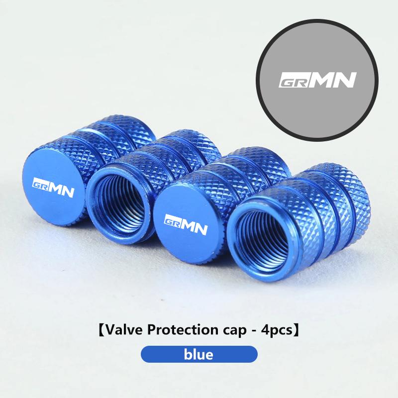 4PCS Car Wheel Tire Valve Cap Cover Airdust Waterproof For Toyota Crown Land Cruiser RAV4 Camry Yaris Corolla Prius RT2