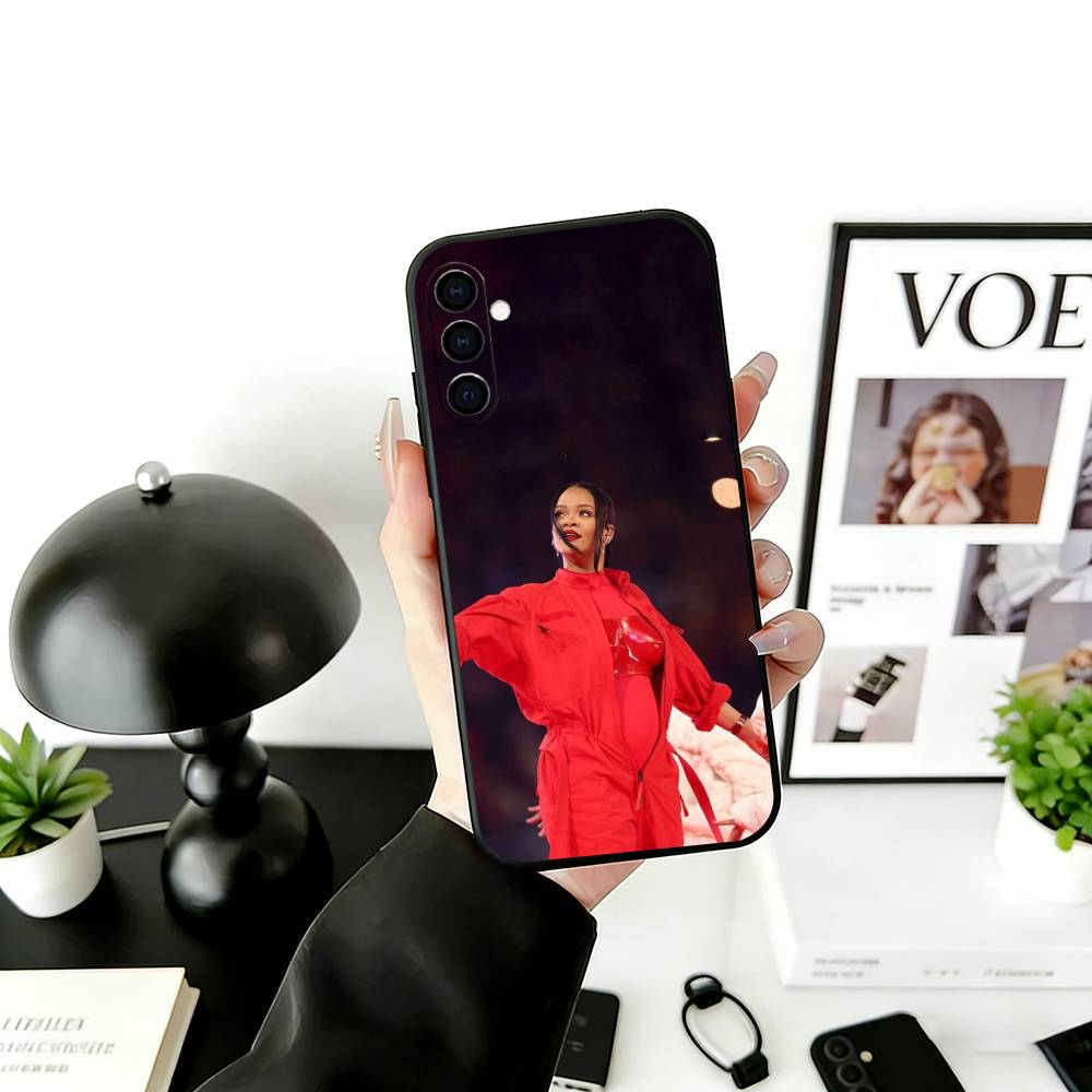 Чехол для телефона R-Ri L-Loud для Samsung Galaxy A73, A72, A71, A70, A53, A52, A51, Мягкий силиконовый черный чехол