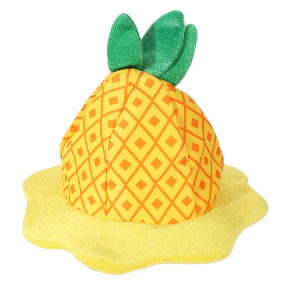 Funny Pineapple Hat Comfortable Cosplay Headwear Novelty Party Headpiece Halloween Costume