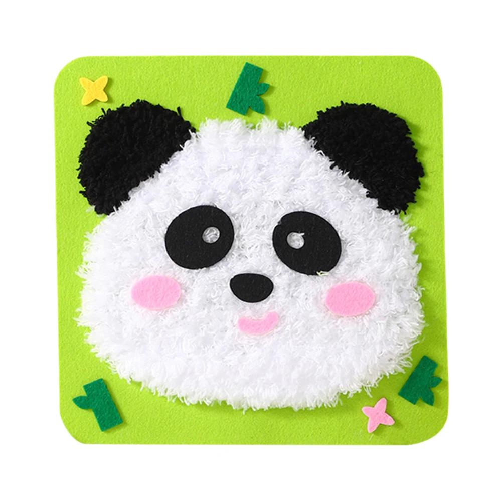 Sewing Craft Kit Cute Animal DIY Educational Sewing Kit DIY Doll Sewing Toys for Beginners Arts and Crafts