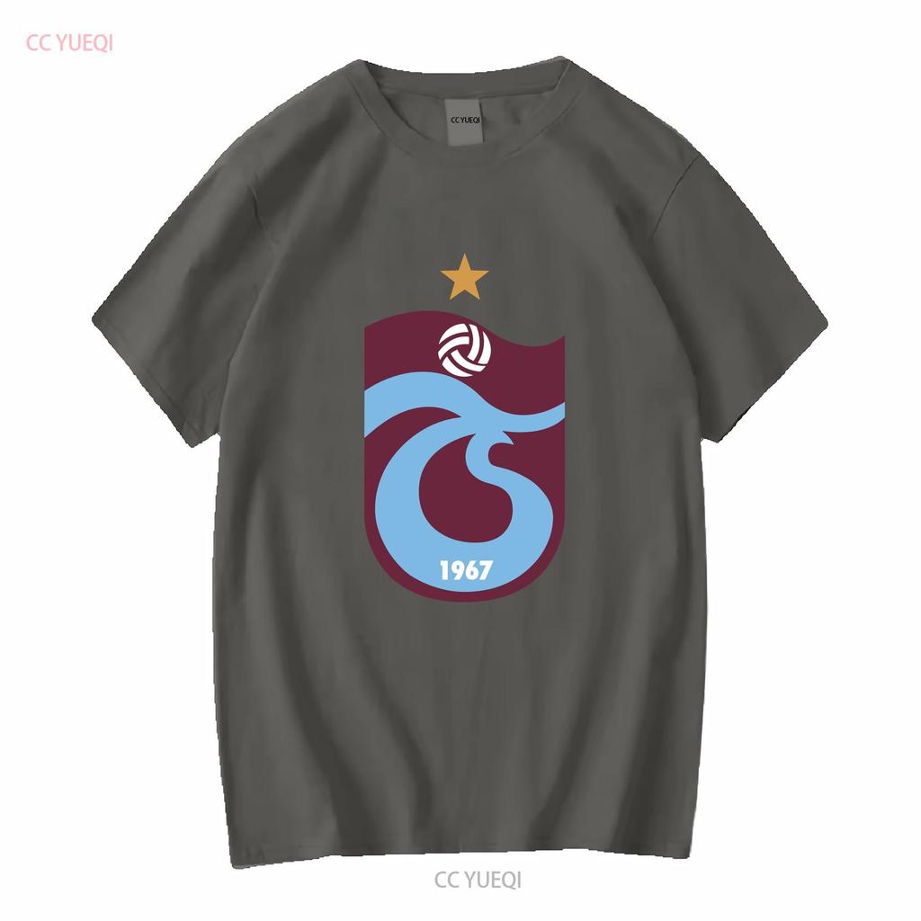 Logo Trabzonspor Active T Shirt Funny Size Mode American long or short sleeves vintage Washed Soft Top For Everyday Wear