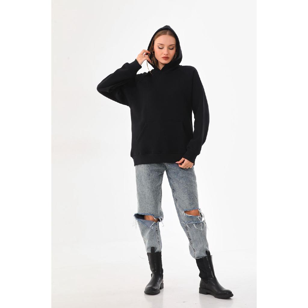 Толстовка оверсайз с капюшоном