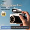 Компактная универсальная мини-вспышка для камеры с горячим башмаком для беззеркальных и зеркальных камер