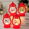 LED Lantern Light Santa Claus Merry Christmas Decorations Lamp Navidad Noel Xmas Gift