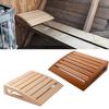 Sauna Headrest Wooden Headrest Modern Minimalist Style