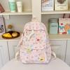 Милый корейский школьный рюкзак с мультяшным рисунком для подростков - вместительный рюкзак для девочек