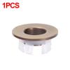 4/1Pc Wash Basin Sink Hole Overflow Ring Hollow Plug Kitchen Bathroom Insert Replacement Trim Bath Drain Cap Plastic Round Cover