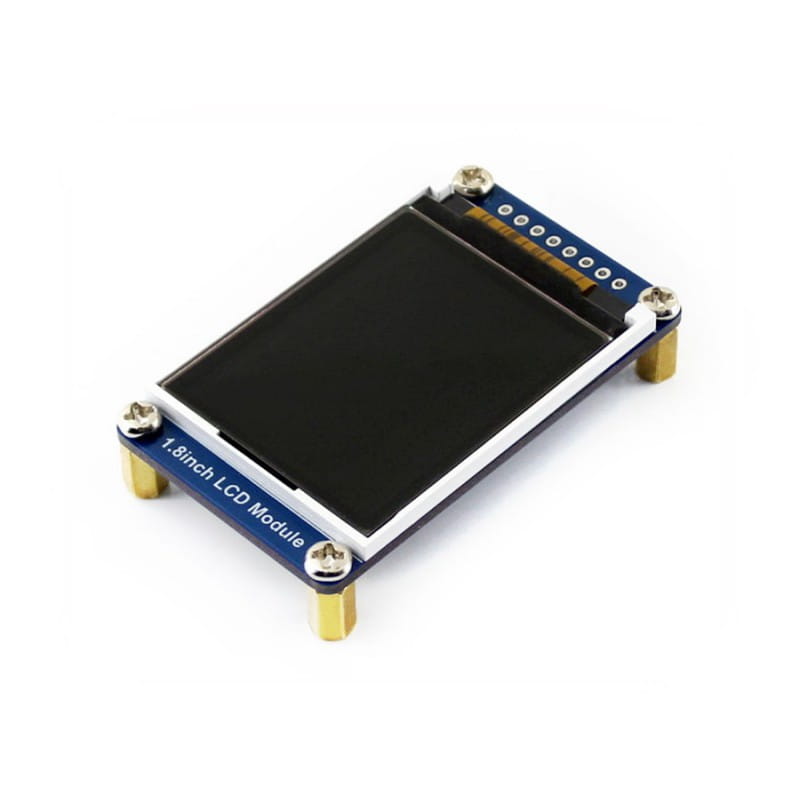1.8" LCD display with ST7735S controller