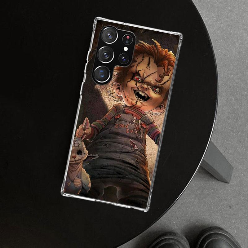 Чехол для телефона Chucky Doll Horror Movie для Samsung Galaxy S26 S25 Edge S24 S23 Ultra S22 Plus S21 FE S20 + Арт Индивидуальный Забавный