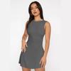 Solid Color Hottie Short Sleeveless Dresses Premium Backless Women's Sexy Dresses