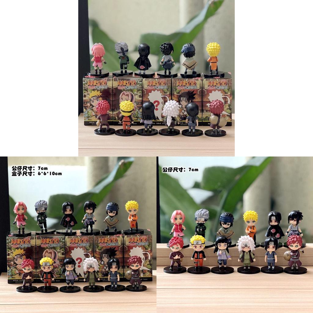 Naruto Pvc Figure Collection 12pack With Display Box For Manga Enthusiasts