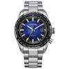 [Citizen] Наручные часы ATTESA с питанием от света Eco-Drive с радиоконтролем Водонепроницаемые UNITE with BLUE Лимитированная серия Серебристые Синие CB0288-65L Мужские Серебристые