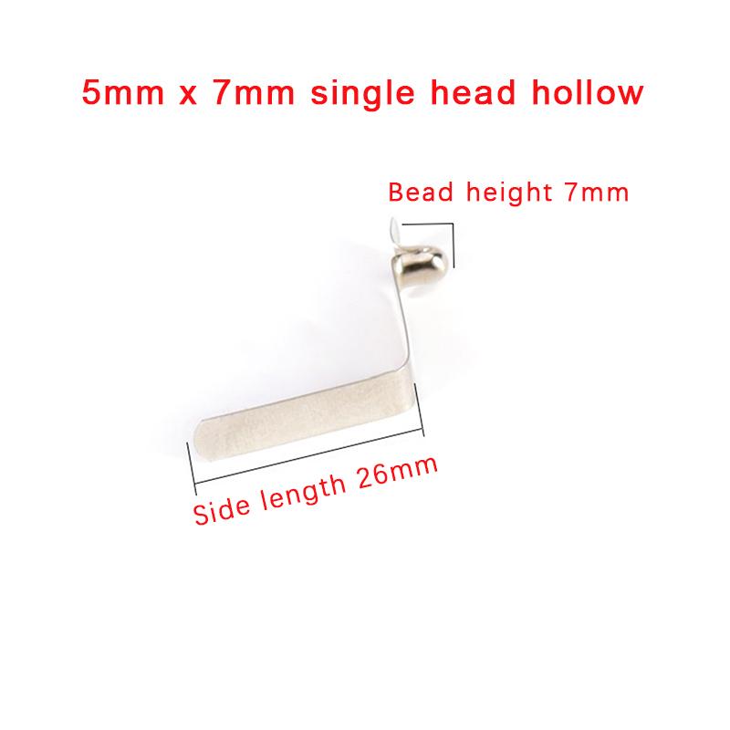 10 шт., однокнопочная защелка для трубы, V-образный стальной пружинный зажим для каравана, каяка