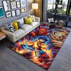 Fiery Warrior with Fox Spirits Suitable As a Non-slip Mat for the Living Room or Bedroom Sofa