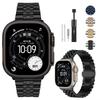 Металлический ремешок из нержавеющей стали для Apple Watch Ultra 3 2 49 мм/11 10 46 мм 42 мм/9 8 7 45 мм 41 мм Браслет iWatch 6 5 4 SE 3 44 мм 40 мм