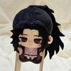 Клинок, рассекающий демонов Kimetsu No Yaiba Плюшевая кукла братьев Цугикуни Милая хлопковая кукла Ёриичи Мичикацу Мягкая фигурка из аниме для фанатов Подарок на день рождения Декор для дома