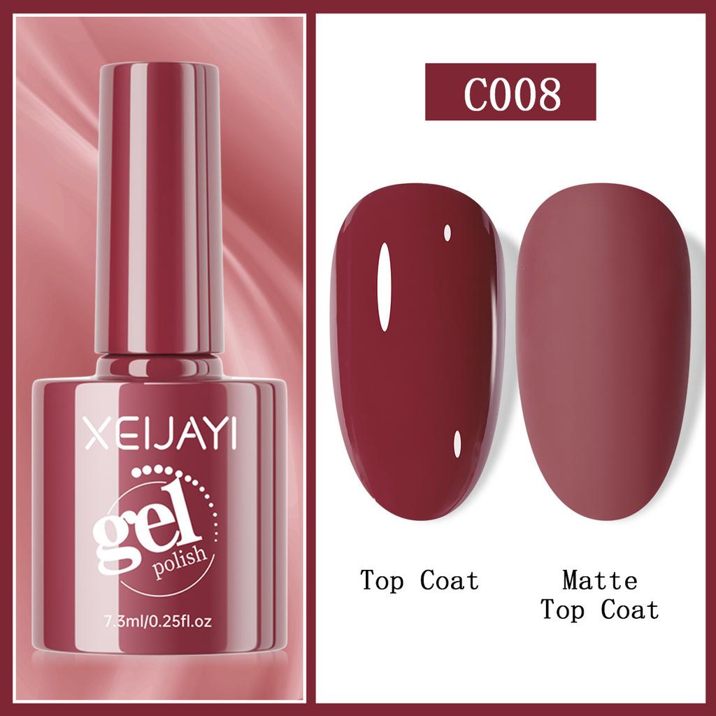 Популярный цвет Вишнево-красный True Red Solid Color Series Отбеливающий долговечный лак для ногтей Клей Фототерапия
