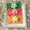 New children's suit headband, nylon flower baby seamless headscarf, soft and comfortable baby hair accessories