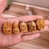 Флакон для духов из натурального дерева, расширяющийся, мини-сандаловое дерево, портативная герметичная банка, подвеска, контейнер для помандеров, таблетница