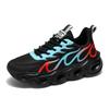 New Fashionable Korean Style Casual Shoes Running Shoes Trendy Flame Blade Sports Shoes Plus Size Men's Shoes Old Dad Shoes