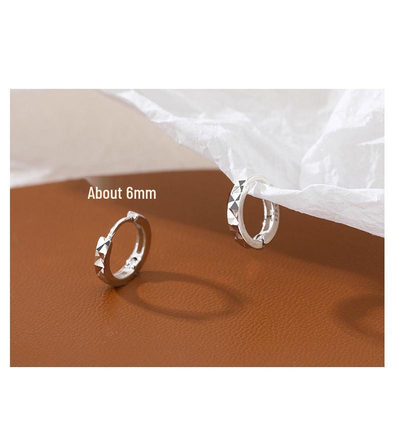 Геометрические серьги-кольца в корейском стиле: Элегантные, Универсальные Украшения для Ушей для Женщин и Студенток