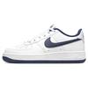 Air Force 1 White Midnight Navy GS Sneakers FV5948-104