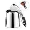 Stainless Steel Vacuum Sealed Wine Bottle Stopper Sealer Saver Preserver Champagne Closures Home