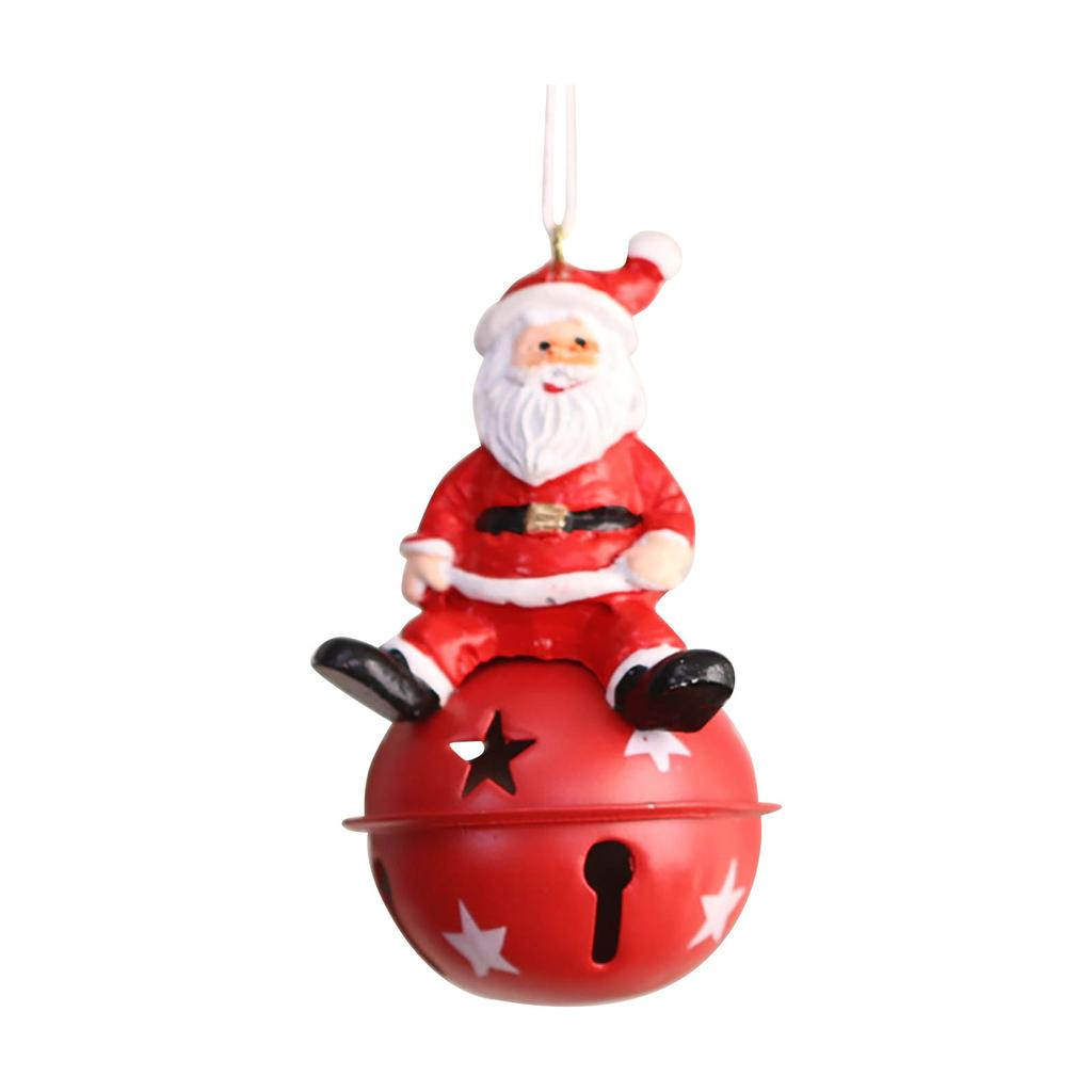 Железные рождественские подвески Санта-Клаус Снеговик Металлические подвески Реквизит Украшения для рождественской елки Украшения