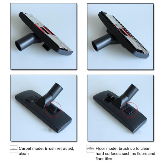 Износостойкая насадка для чистящей щетки. Отличная практичная широко применяемая запасная часть для бытового пылесоса.