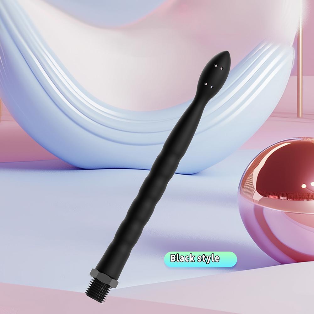 Мягкий металлический шланг Вагинальный Анальный Кишечный Очищающий Промывающий Устройство Насадка Клизма Устройство Женское Моющее Устройство Секс-игрушка Для Женщин Мужчин