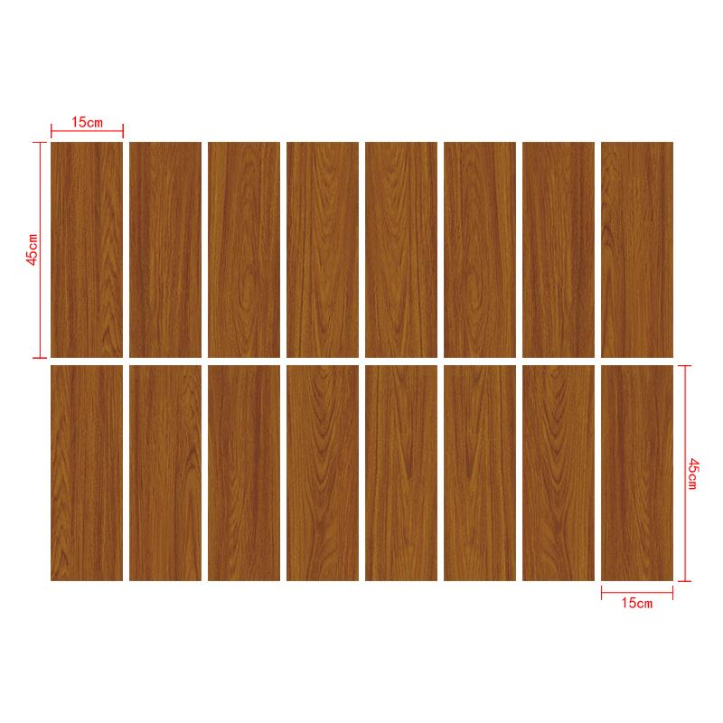 Деревянная напольная плитка, утолщенная пленка и наклейка, виниловые наклейки на пол, водонепроницаемая наклейка на пол для ванной комнаты, кухни, спальни