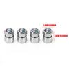 DYSA7 4Pcs Car Wheel Tire Valve Caps Dust Proof Cover Decoration For Alfa Romeo Giulia Giulietta 159 147 156 MiTo Stelvio Accessories
