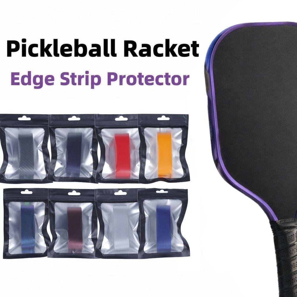TPU Pickleball Racket Edge Sticker 16mm Paddle Head Edge Tape Tournament Use