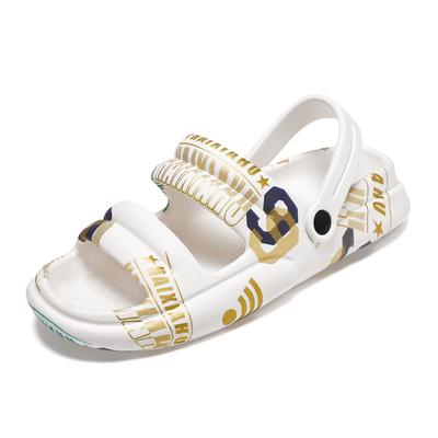 Мужские и женские шлепанцы на платформе, уличная пляжная обувь, удобные легкие сандалии, тапочки, лето 2024, новая обувь для пары