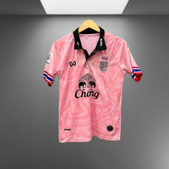 ТАИЛАНД Национальный футбол Футбольная тренировка ДЖЕРСИ CHEER Фанатская версия Быстросохнущая рубашка Поло Полиэстер Униформа с короткими рукавами Логотип слона Спорт на открытом воздухе