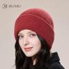 Women's 100% Alpaca Wool Winter Knit Beanie Hat