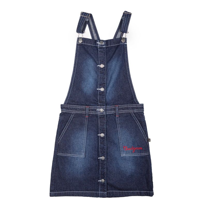 Детский джинсовый комбинезон с карманами CHEVIGNON