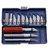13Pcs Pen Knife Student Paper-cut Carving Knife Utility Knife Express Unpacking  Sharp Blade Film Blade Fruit Carving Knife