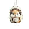 Interior Car Squirrel Decor Acrylic Pendant Christmas Tree Ornament Vehicles