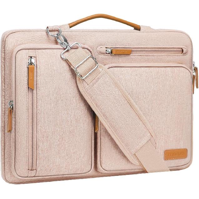 MOSISO 360 Protective Laptop Shoulder Bag 15.6 inch,15-16 inch Laptop Bag
