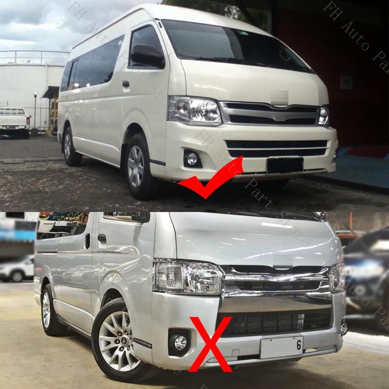 2PCS Front Bumper Fog Lamp Foglight For Toyota Hiace 2011 2012 2013