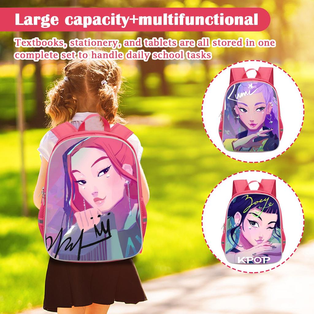 Рюкзак с принтом для студентов