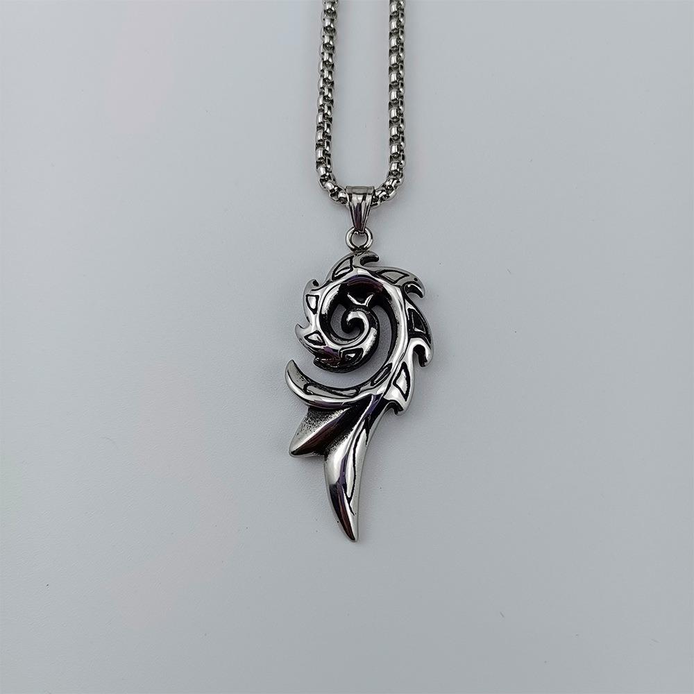 Handsome Metal Dragon Creative Punk Korean Style Choker Man Necklace Fashion Jewelry Clavicle Chain
