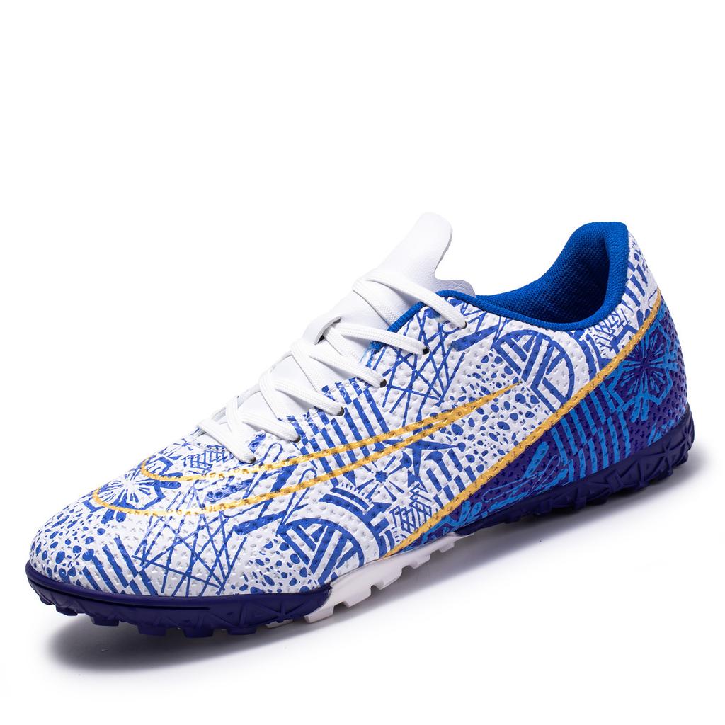 Футбольные бутсы с низким верхом Tf Broken Nails Искусственный газон AG Nails Кожаные ноги Мальчики и Девочки Дети Молодежь Студенты Тренировочные Кроссовки
