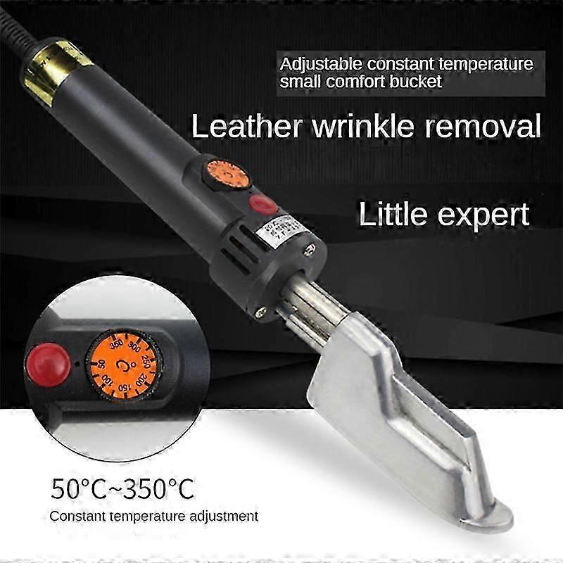 220V 150W 50-350C Degree Adjustable Mini Electric Iron for Leather Clothes EU Plug-Good