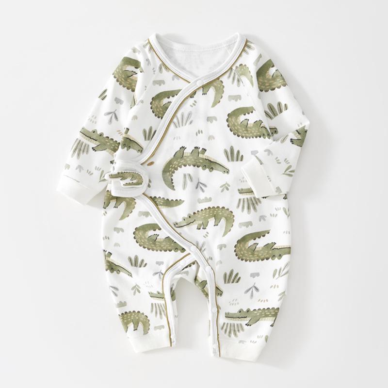 Newborn Baby Onesies: Spring & Autumn Pure Cotton Underwear for 0-3 Months